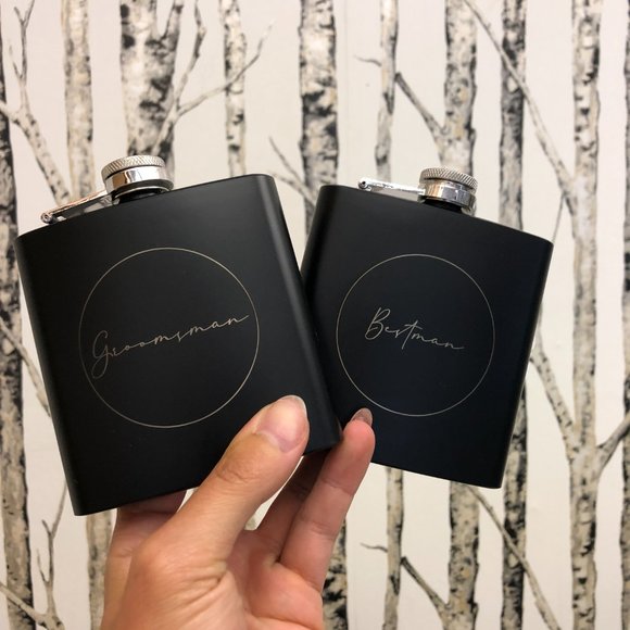 NWT Custom Engraved Flask - Picture 3 of 6
